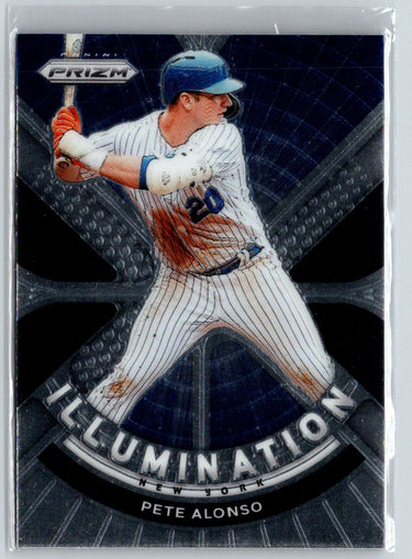 2021 Panini Prizm #IL-10 Pete Alonso Illumination M47