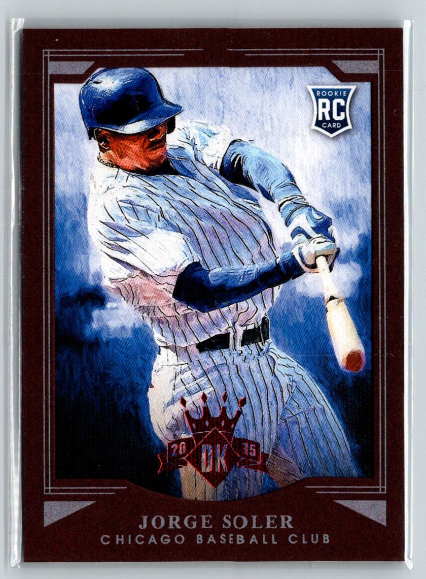 2015 Panini Diamond Kings #166 Jorge Soler Framed Red M47