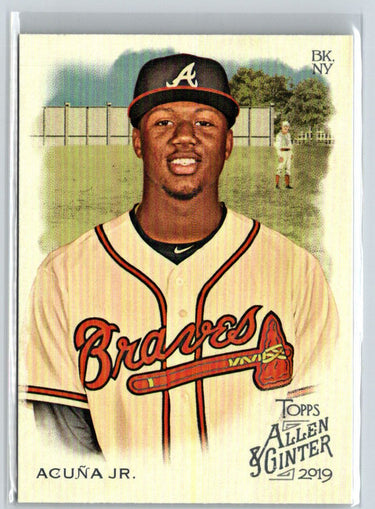2019 Topps Allen & Ginter #25 Ronald Acuña Jr. M47