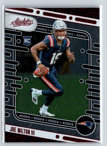 2024 Panini Absolute #197 Joe Milton III Retail M47