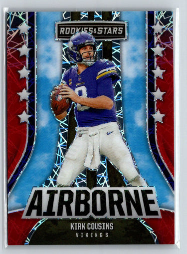 2023 Panini Rookies & Stars #AI-21 Kirk Cousins Airborne Longevity M47
