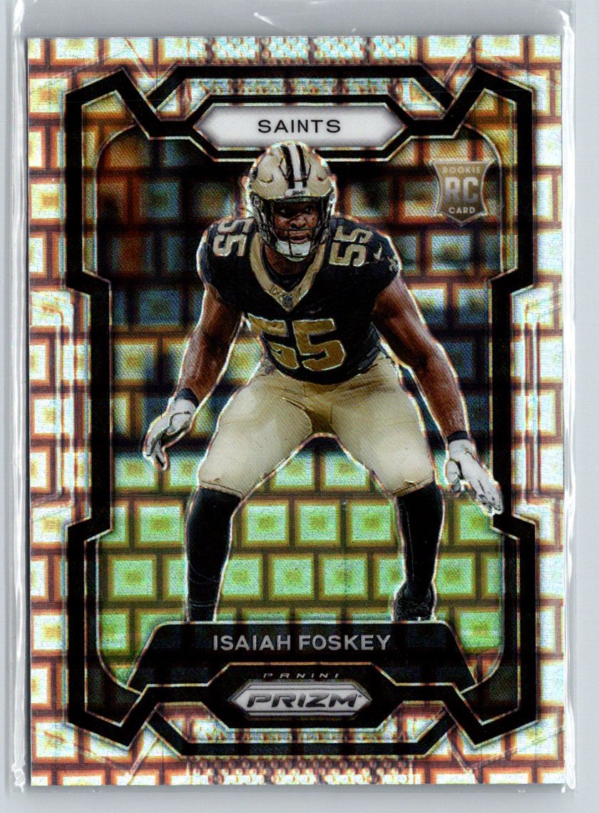 2023 Panini Prizm #373 Isaiah Foskey Pandora #/400 M48