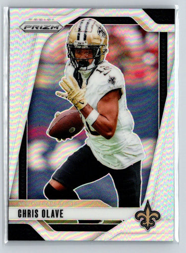2024 Panini Prizm #206 Chris Olave Silver M48