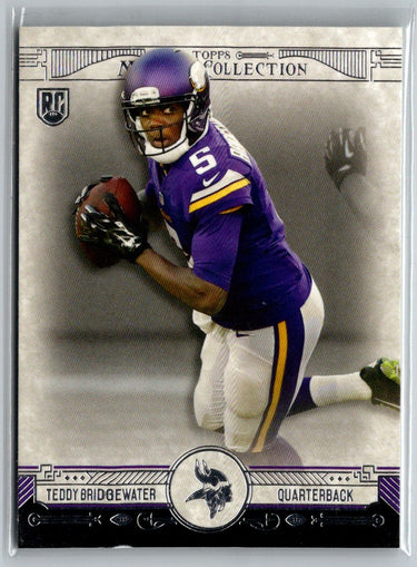 2014 Topps Museum Collection #50 Teddy Bridgewater M48