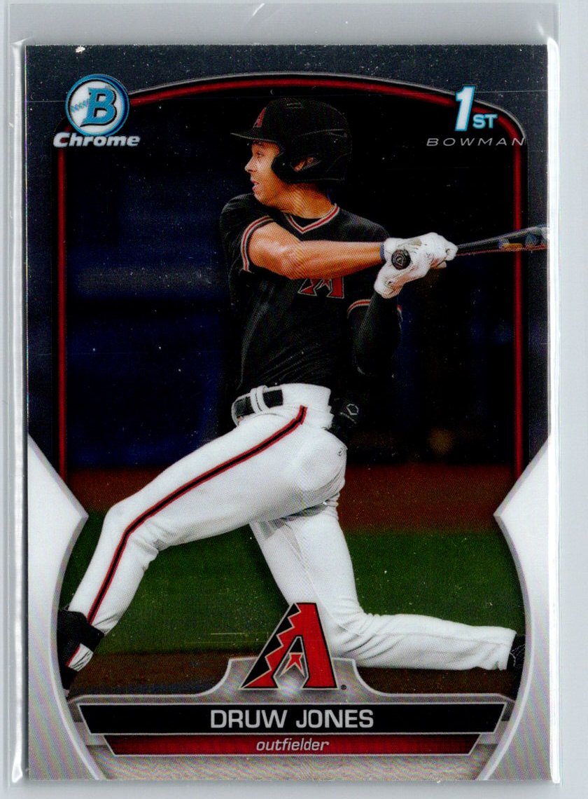 2023 Bowman #BCP-25 Druw Jones Chrome Prospects M49