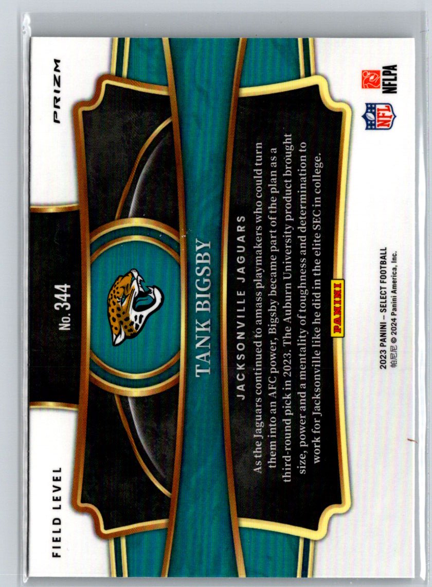 2023 Panini Select #344 Tank Bigsby Silver Prizms M49