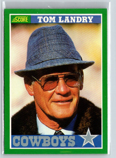 1989 Score #330 Tom Landry M50