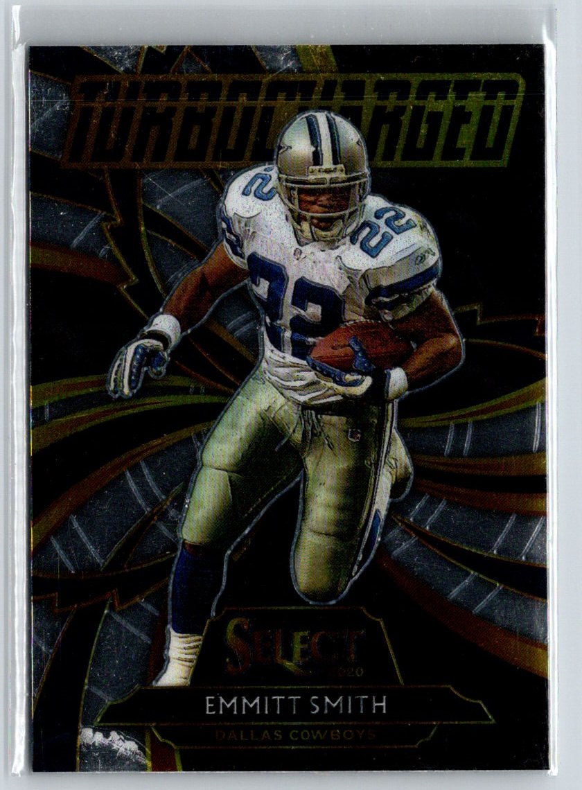 2020 Panini Select #T9 Emmitt Smith Turbocharged M50