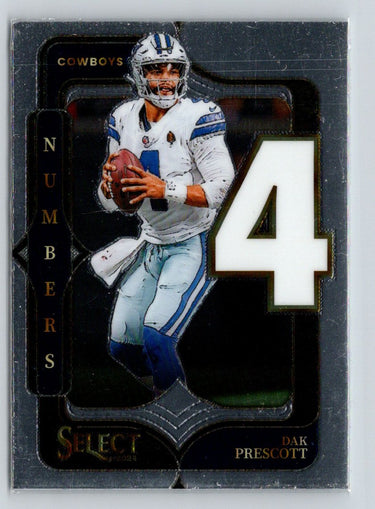 2024 Panini Select #14 Dak Prescott Select Numbers M51