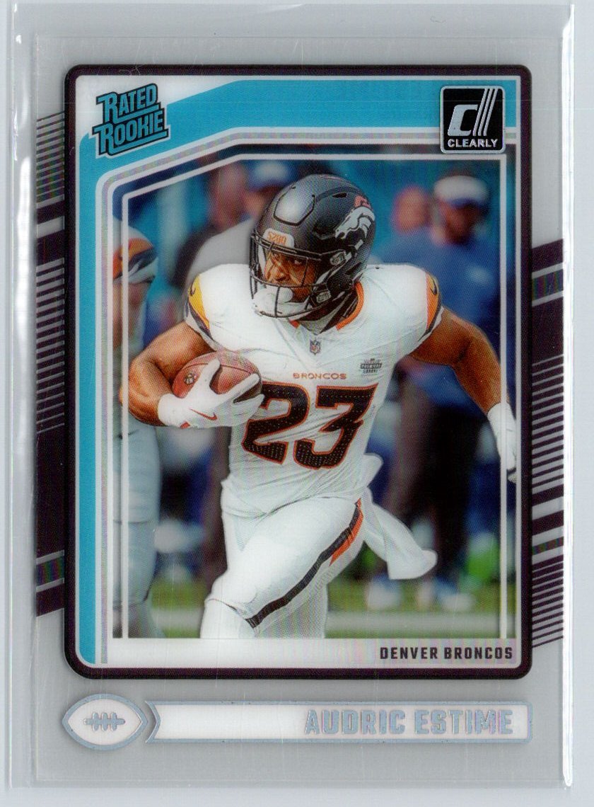 2024 Clearly Donruss #93 Audric Estime M51
