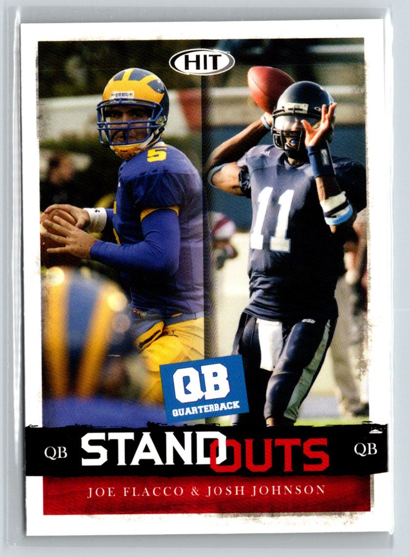 2008 SAGE HIT #66 Joe Flacco / Josh Johnson M52