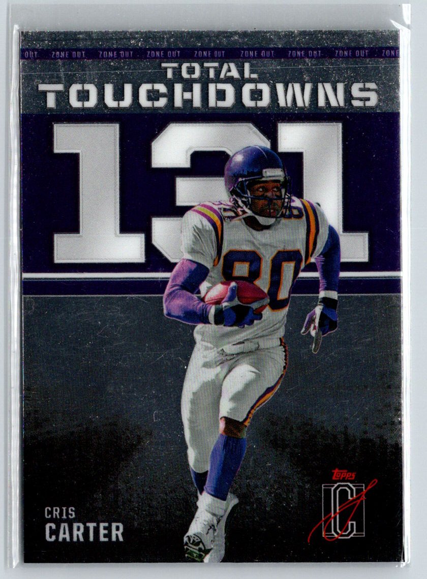 2024 Topps Signature Class - Zone Out #ZO-7 Cris Carter M54