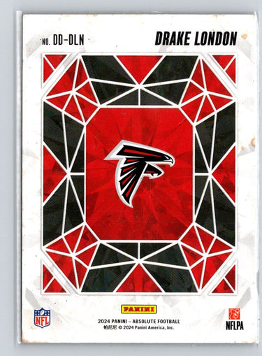2024 Panini Absolute #DD-DLN Drake London Draft Diamonds M54