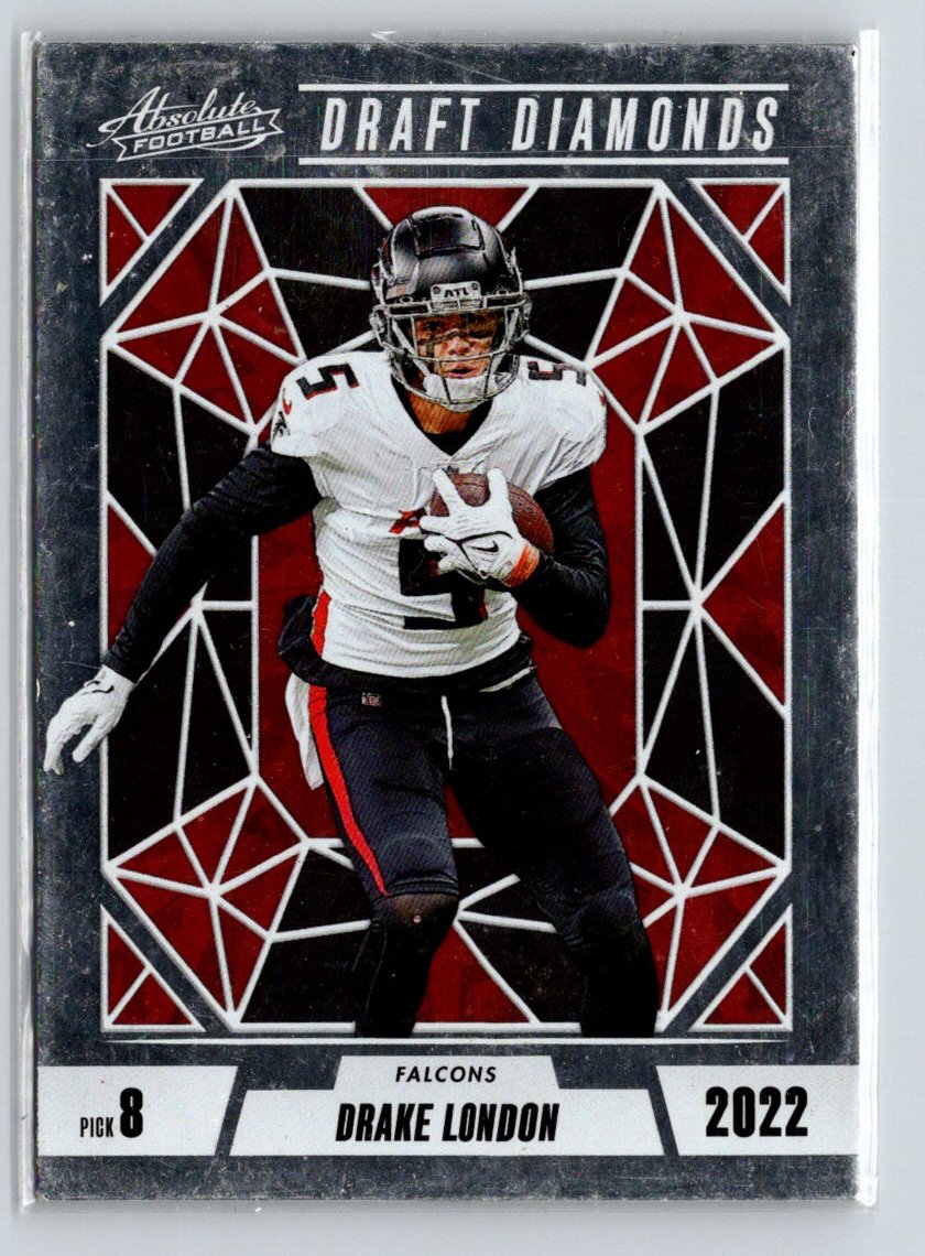 2024 Panini Absolute #DD-DLN Drake London Draft Diamonds M54