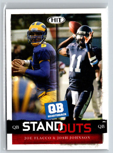 2008 SAGE HIT #66 Joe Flacco / Josh Johnson M54