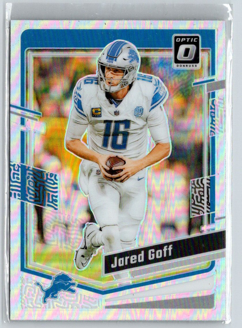 2023 Donruss Optic #62 Jared Goff Holo M55