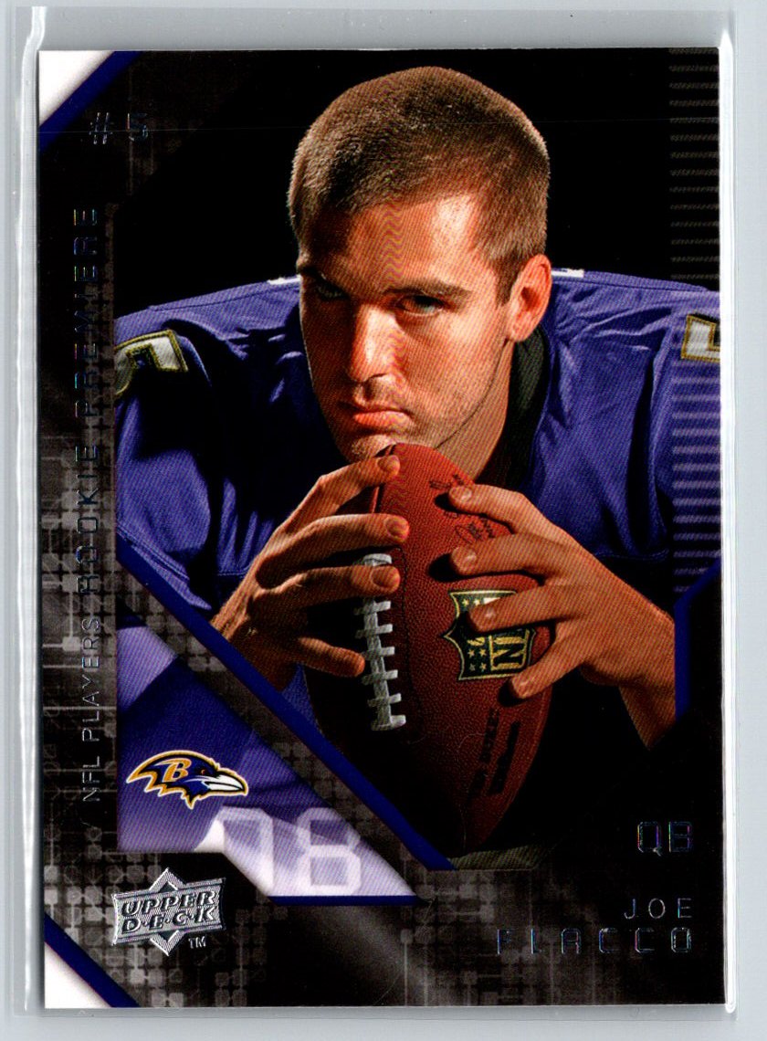 2008 Upper Deck Rookie Premiere Box Set #17 Joe Flacco M55