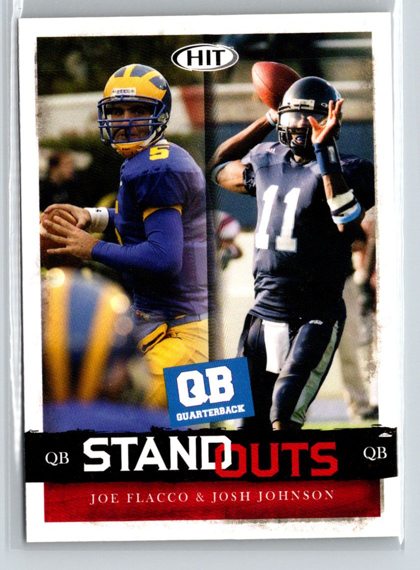 2008 SAGE HIT #66 Joe Flacco / Josh Johnson M55