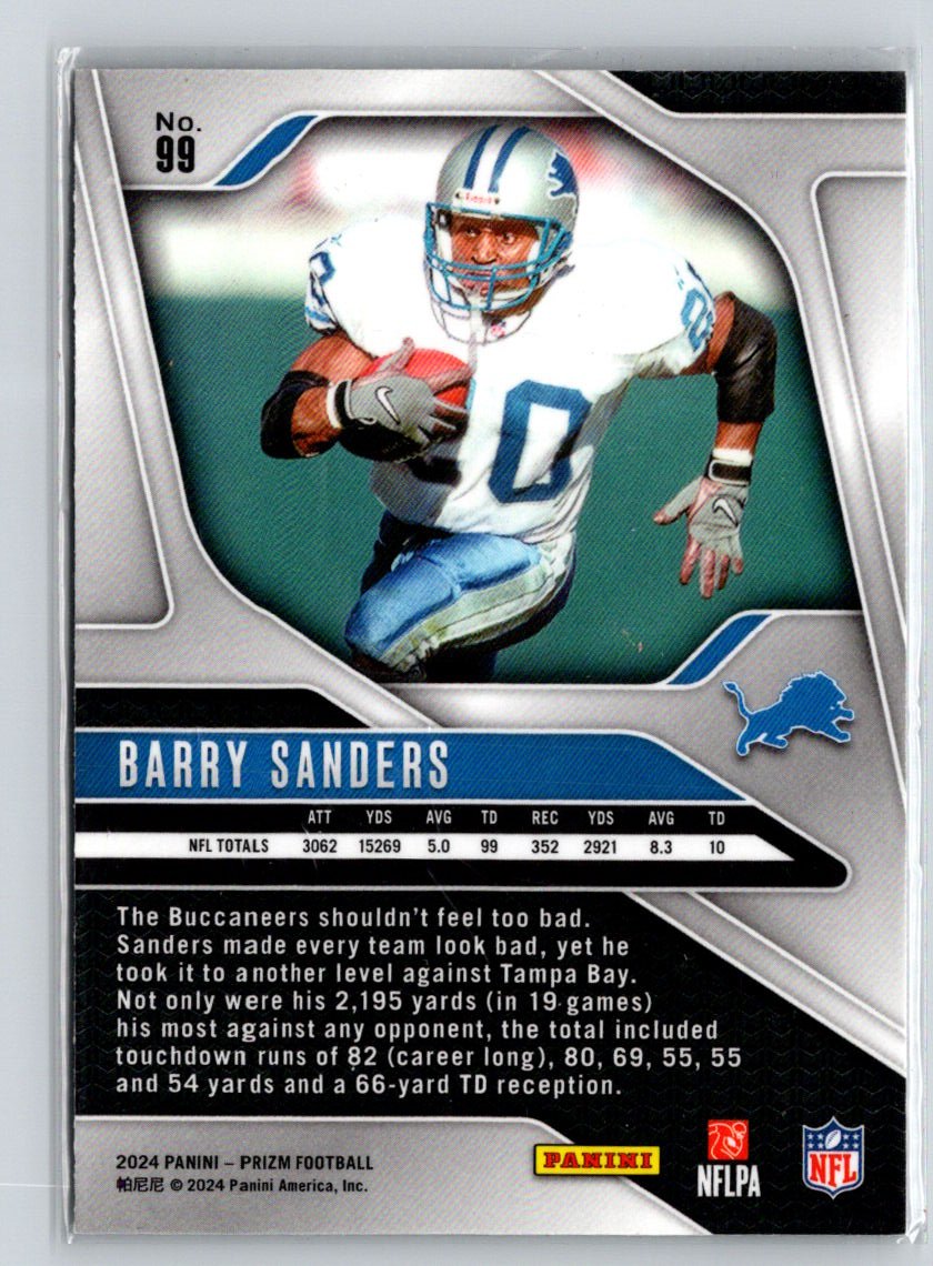 2024 Panini Prizm #99 Barry Sanders M56