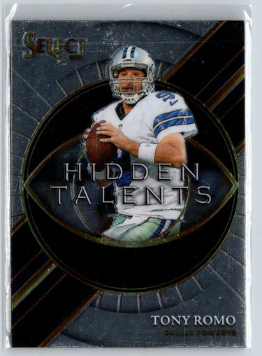 2021 Panini Select #HT-10 Tony Romo Hidden Talents M56