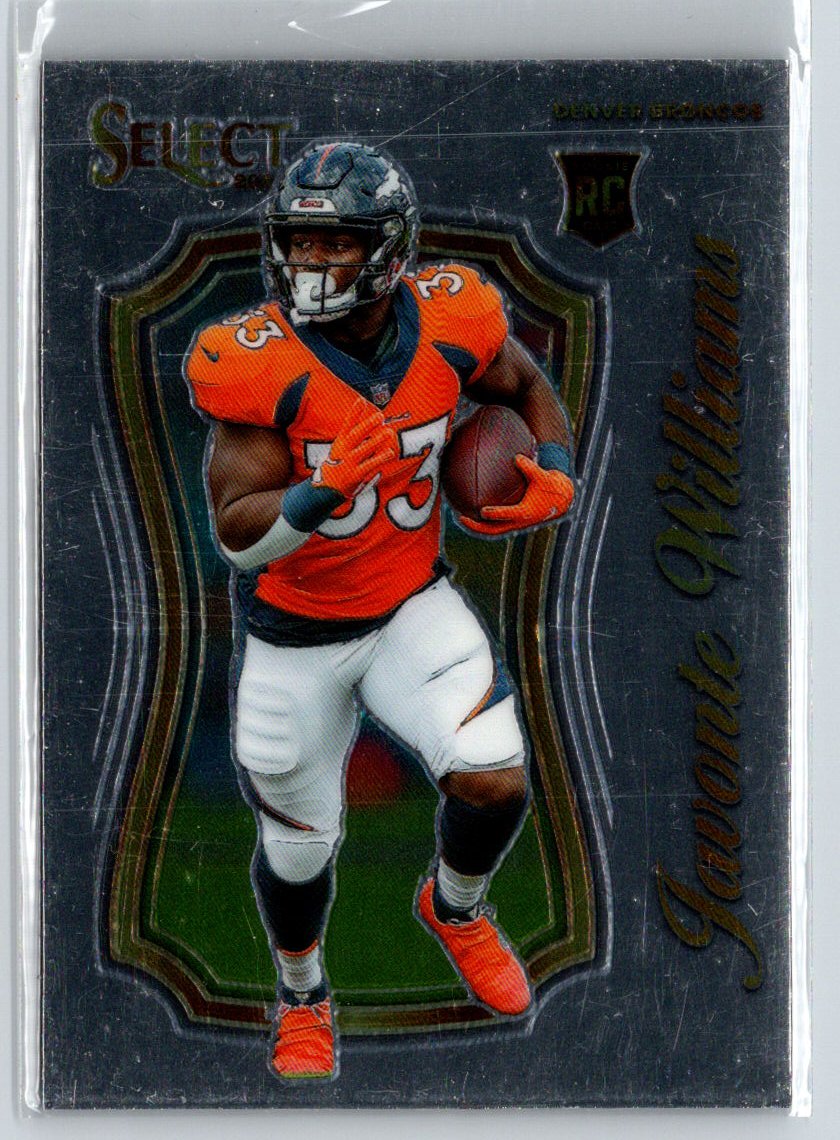 2021 Panini Select #SCR-24 Javonte Williams Select Certified Rookies M56