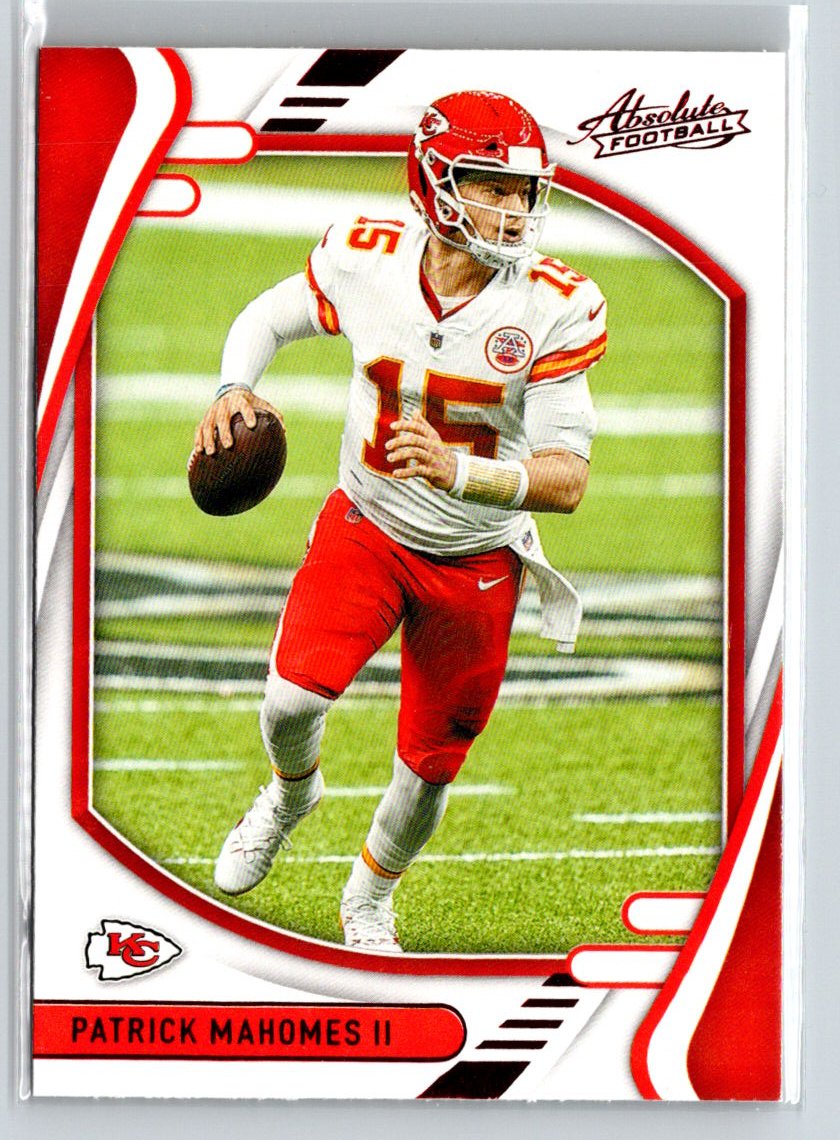 2021 Panini Absolute - Red #1 Patrick Mahomes II M56