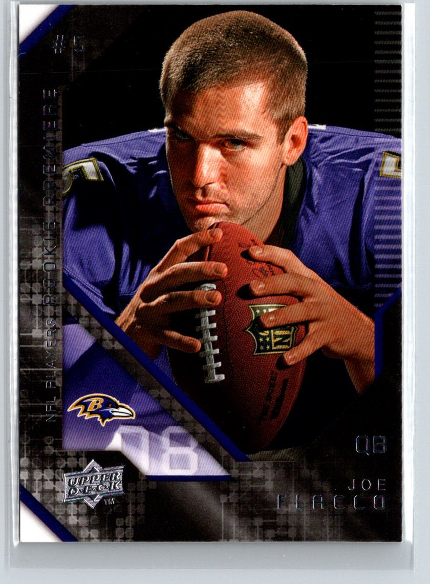 2008 Upper Deck Rookie Premiere Box Set #17 Joe Flacco M56
