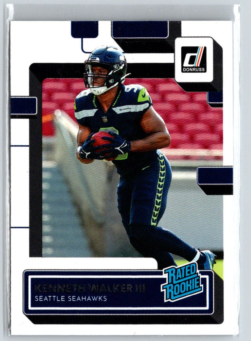 2022 Donruss #318 Kenneth Walker III M57
