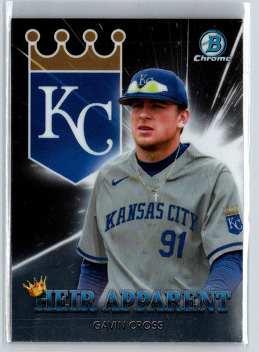 2022 Bowman Draft #HA-8 Gavin Cross Heir Apparent M58