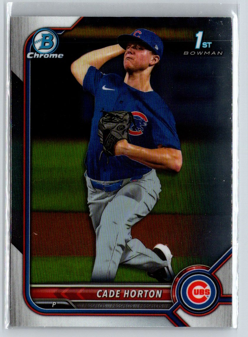 2022 Bowman Draft #BDC-193 Cade Horton Chrome M58