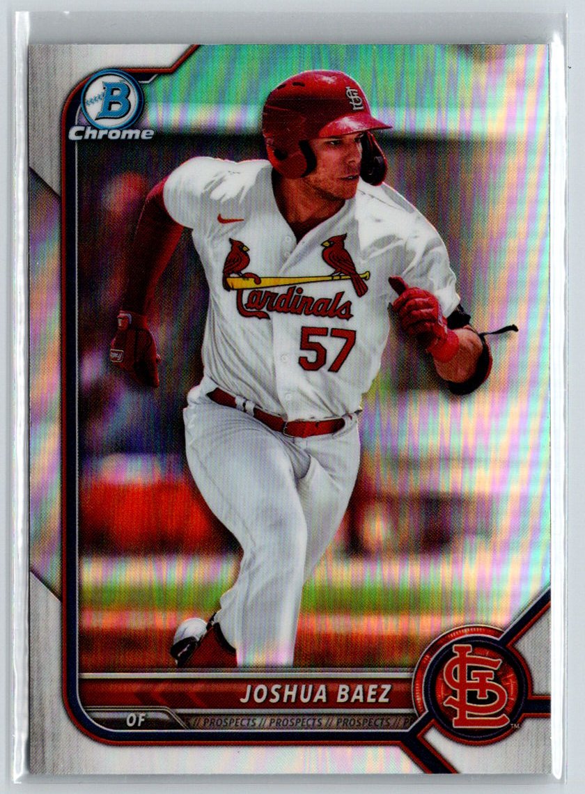 2022 Bowman Draft #BDC-76 Joshua Baez Chrome Refractor M59