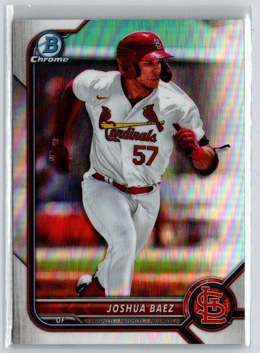 2022 Bowman Draft #BDC-76 Joshua Baez Chrome Refractor M59