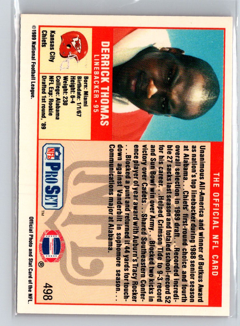 1989 Pro Set #498 Derrick Thomas M60