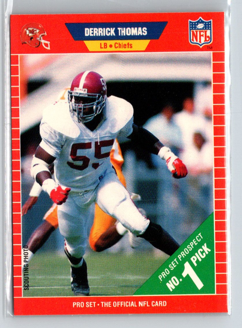 1989 Pro Set #498 Derrick Thomas M60
