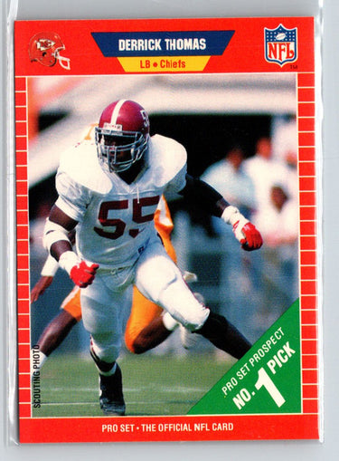 1989 Pro Set #498 Derrick Thomas M60