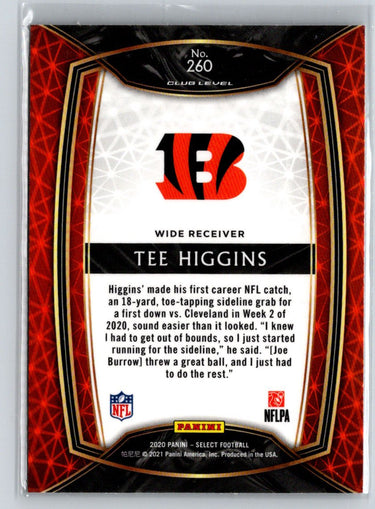 2020 Panini Select #260 Tee Higgins M61