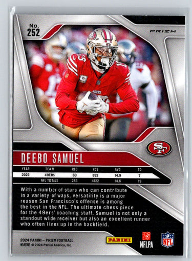 2024 Panini Prizm #252 Deebo Samuel Silver M61