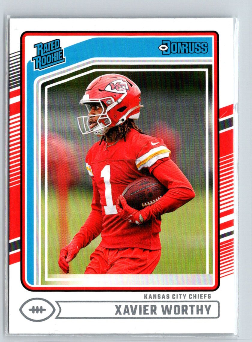 2024 Donruss #398 Xavier Worthy M62