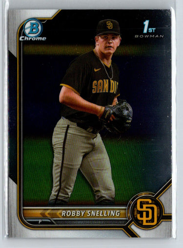 2022 Bowman Draft #BDC-82 Robby Snelling Chrome M63