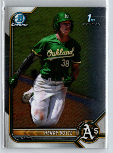 2022 Bowman Draft #BDC-121 Henry Bolte Chrome M63