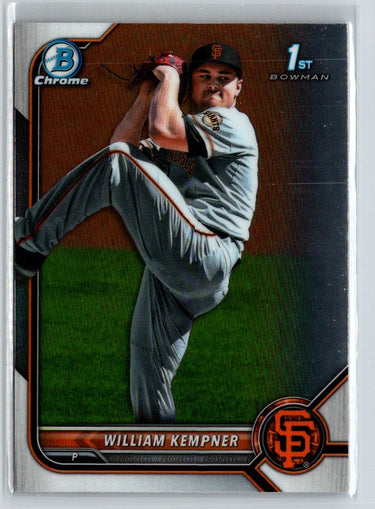 2022 Bowman Draft #BDC-3 William Kempner Chrome M63