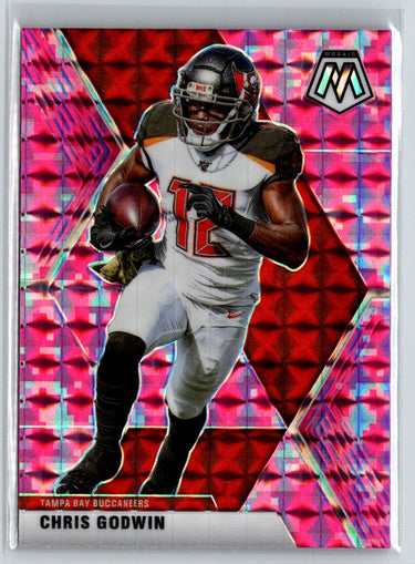 2020 Panini Mosaic #192 Chris Godwin Prizm Camo Pink M63