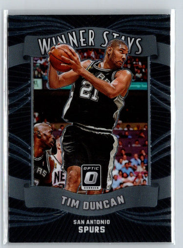 2023-24 Donruss Optic #5 Tim Duncan Winner Stays M64