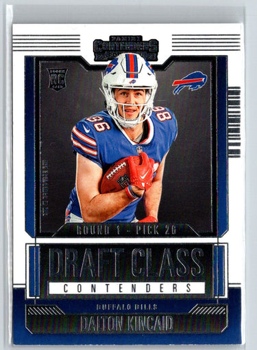 2023 Panini Contenders #7 Dalton Kincaid Draft Class Contenders M64