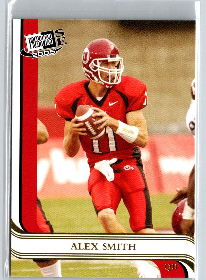 2005 Press Pass SE #G8 Alex Smith Gold M64