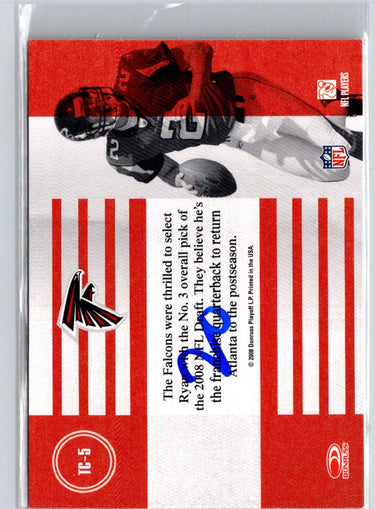 2008 Donruss Classics #TC-5 Matt Ryan Team Colors M64