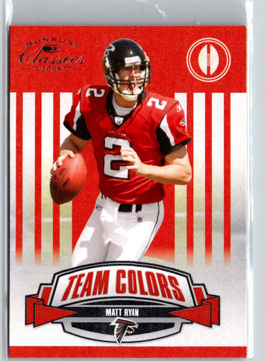 2008 Donruss Classics #TC-5 Matt Ryan Team Colors M64