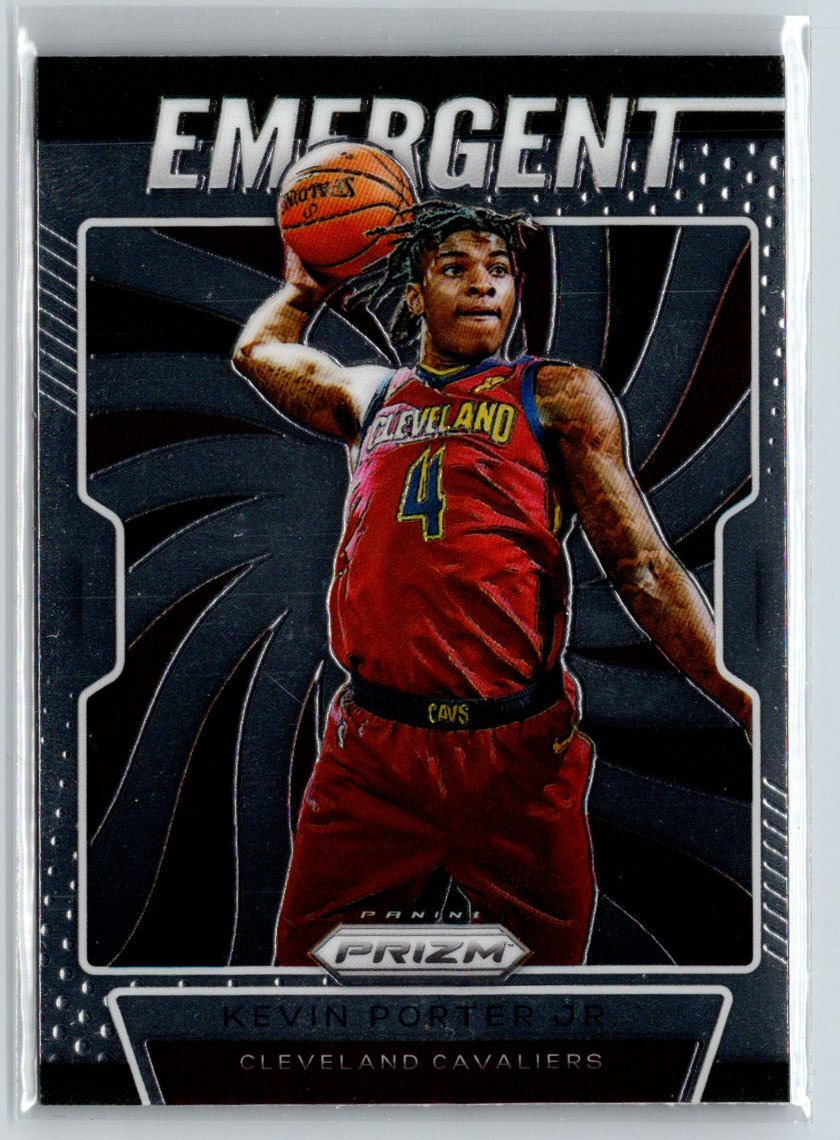 2019-20 Panini Prizm #24 Kevin Porter Jr. Emergent M64