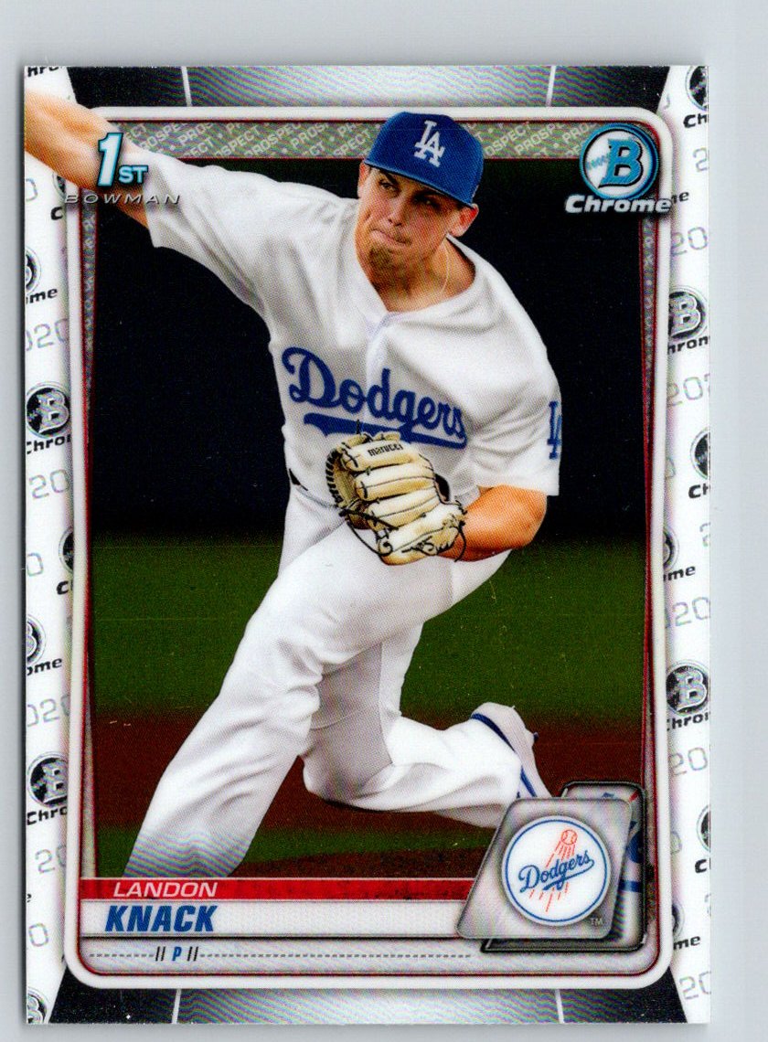 2020 Bowman Draft #BD-52 Landon Knack Chrome M64