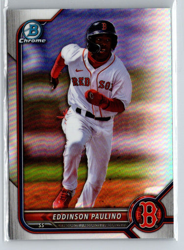 2022 Bowman Draft #BDC-62 Eddinson Paulino Chrome Refractor M65
